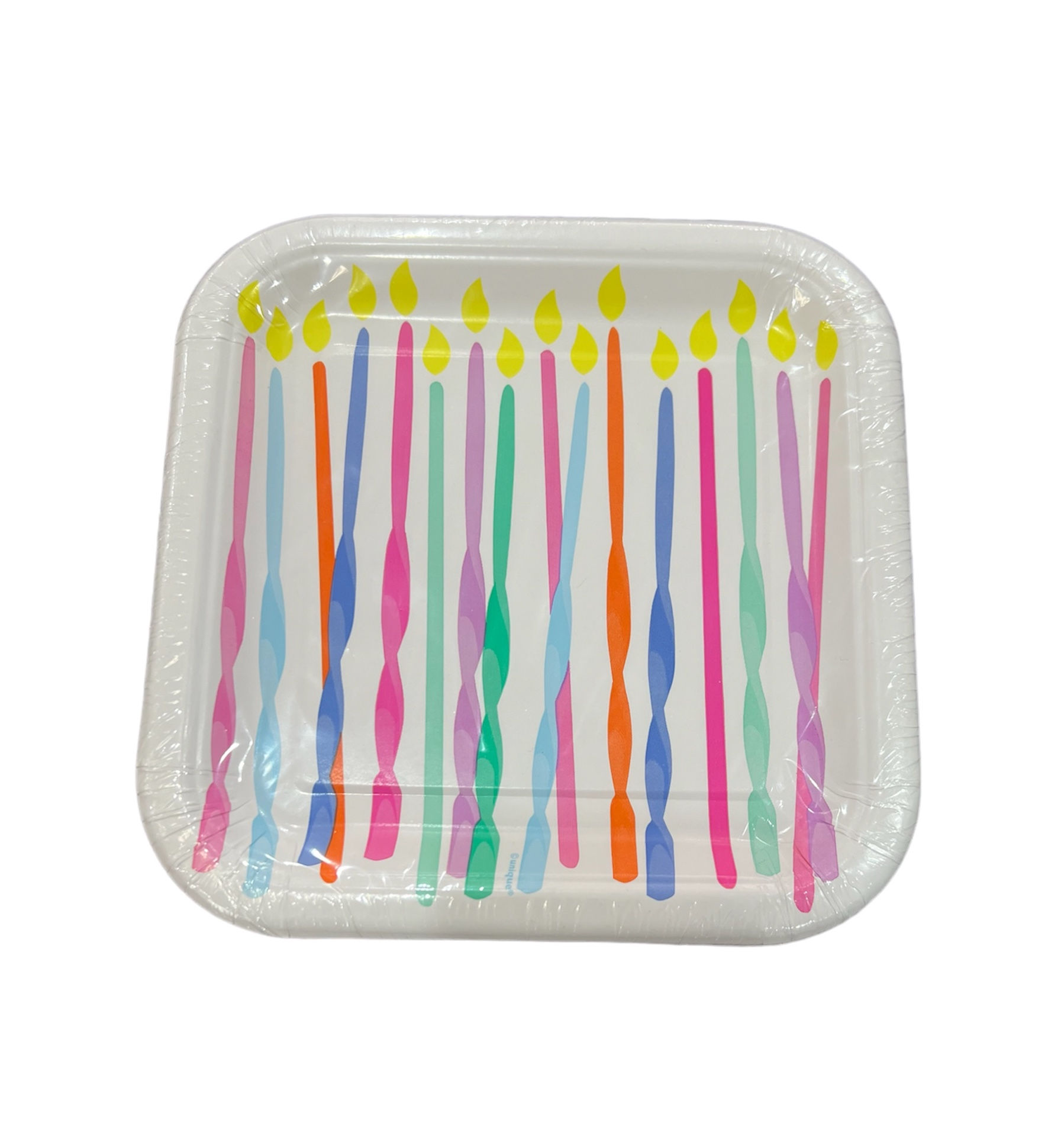 plato para pastel velitas