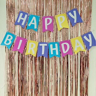 Letrero para cumpleaños en Color y Fiestas!