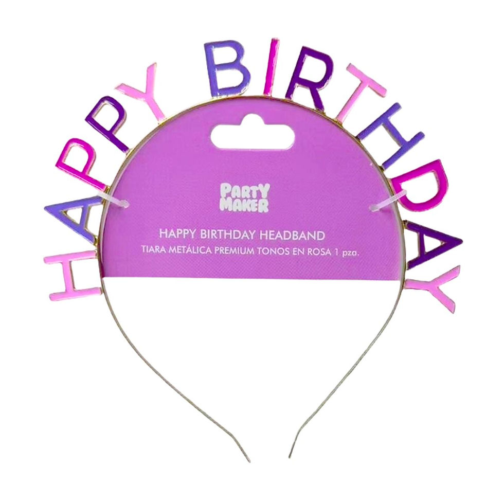 Miniatura: Diadema Happy Birthday