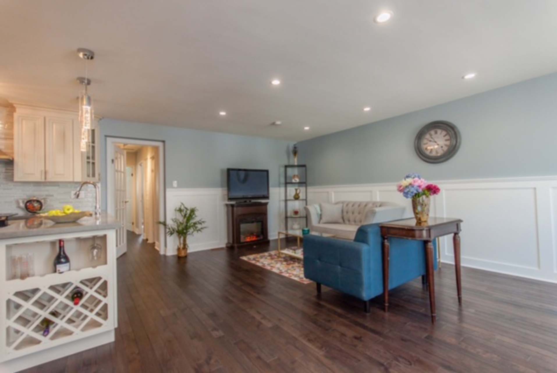 Remodeled Living Room