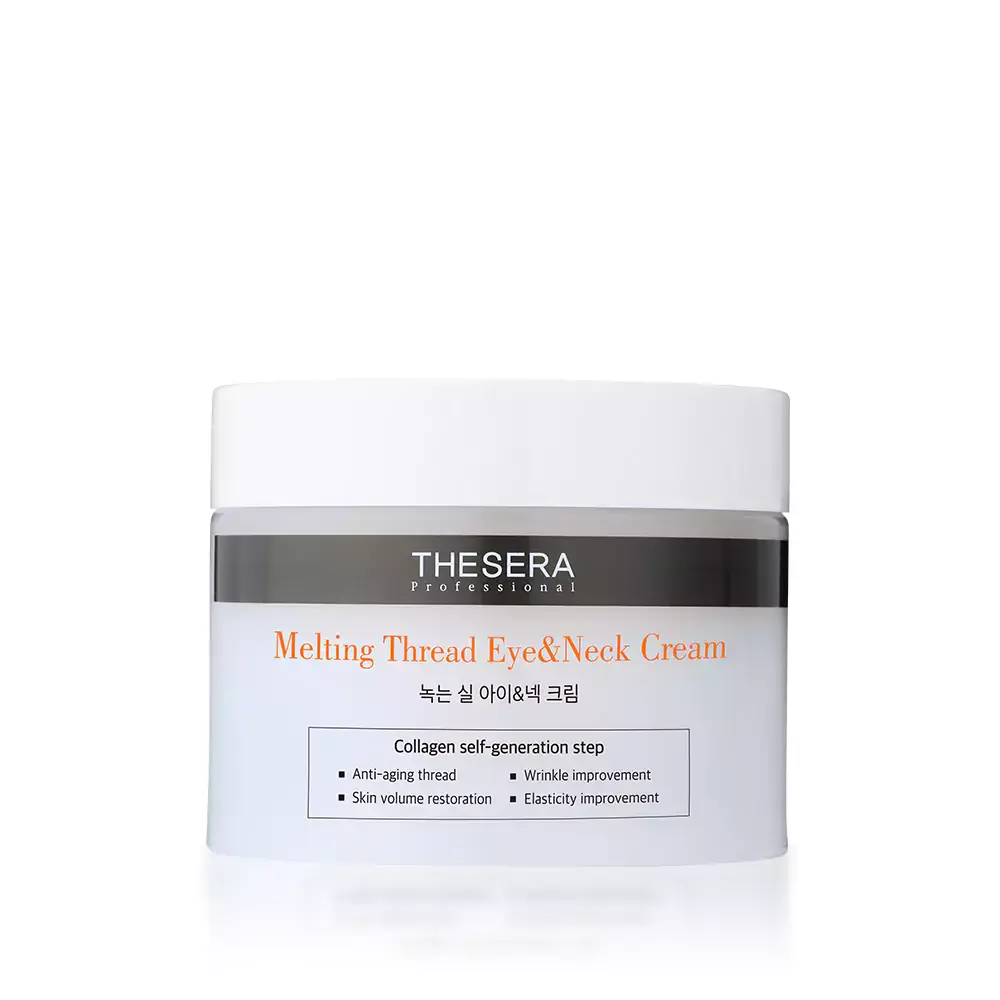 Pot de crème pour les yeux et le cou de marque THESERA