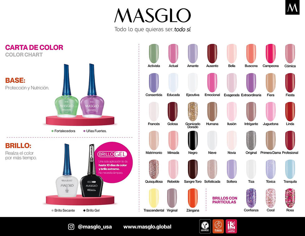 MASGLO ESMALTE TRADICIONAL 14 ML