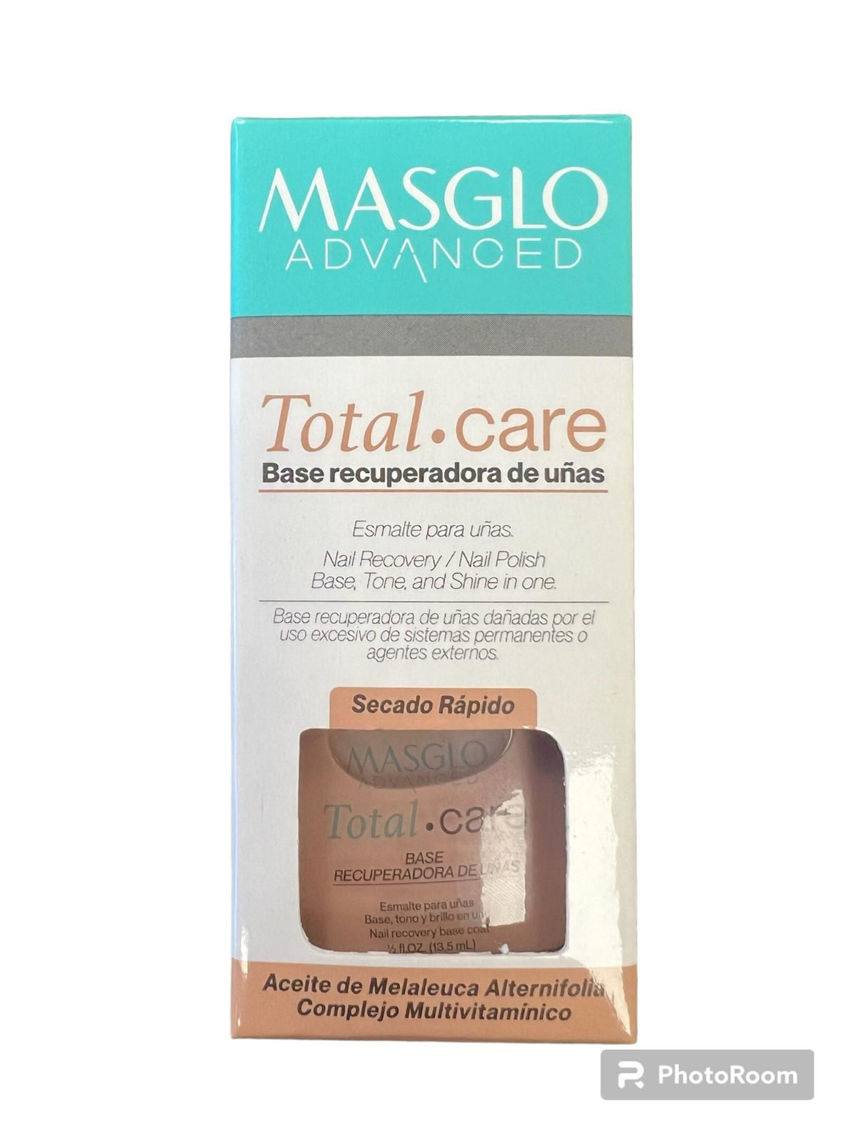 MASGLO TOTAL CARE BASE RECUPERADORA DE UNAS