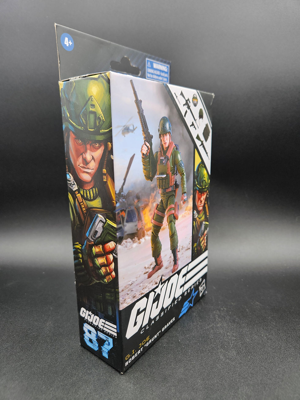 Miniature : G.I. Joe Classified Series GRUNT Robert Graves #87 M.I.B 