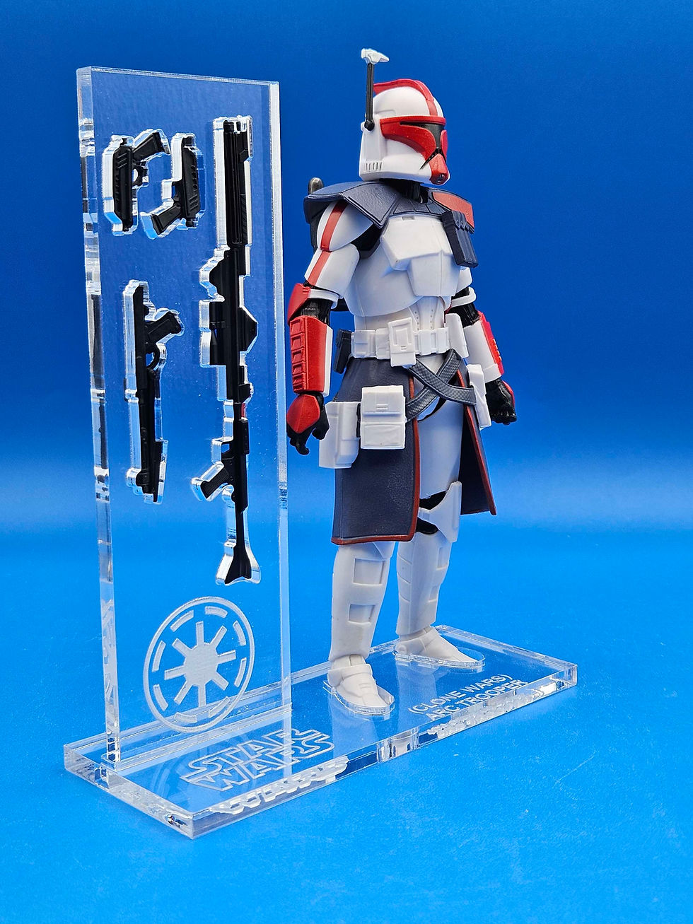 Miniature : Arc Trooper (Clone Wars) 50th Anniv. Acrylic Base Set 