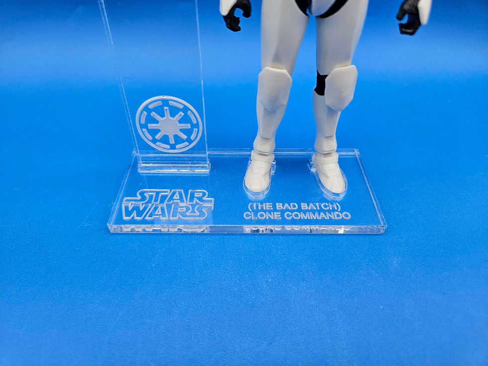 Miniatura: Clone Commando (The Bad Batch) Acrylic Base Set