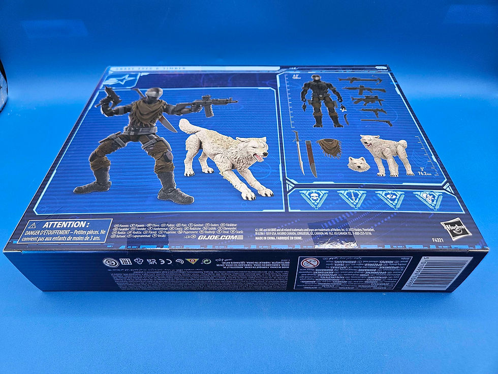Thumbnail: SNAKE EYES AND TIMBER (V2) #52 MISB Sealed 