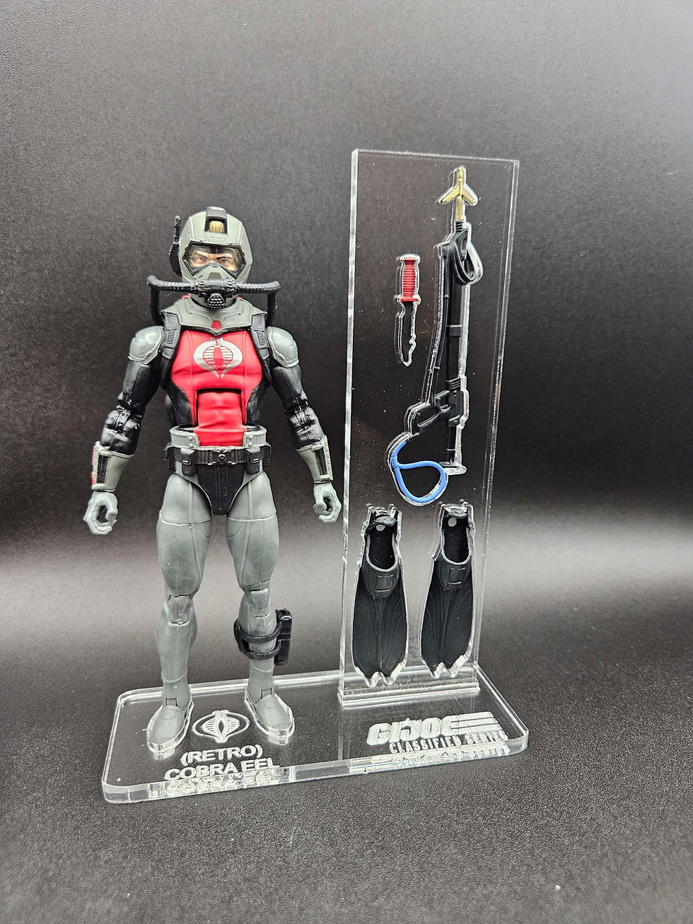 Miniaturbild:  Cobra EEL (Retro)  Acrylic Base Set No Toy Included  
