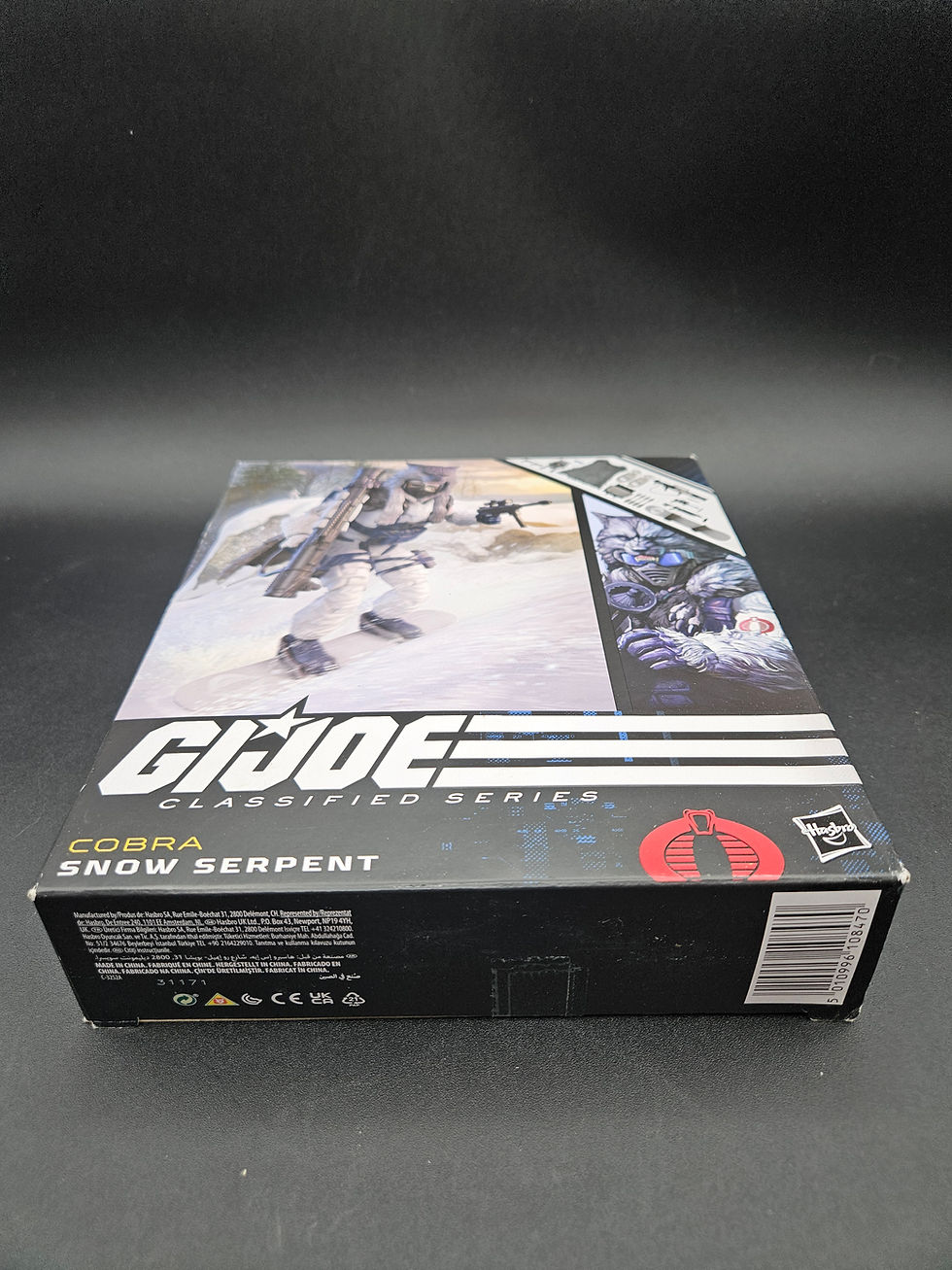 Thumbnail: G.I. Joe Classified Series #93 Cobra Deluxe Snow Serpent COMPLETE M.I.B 