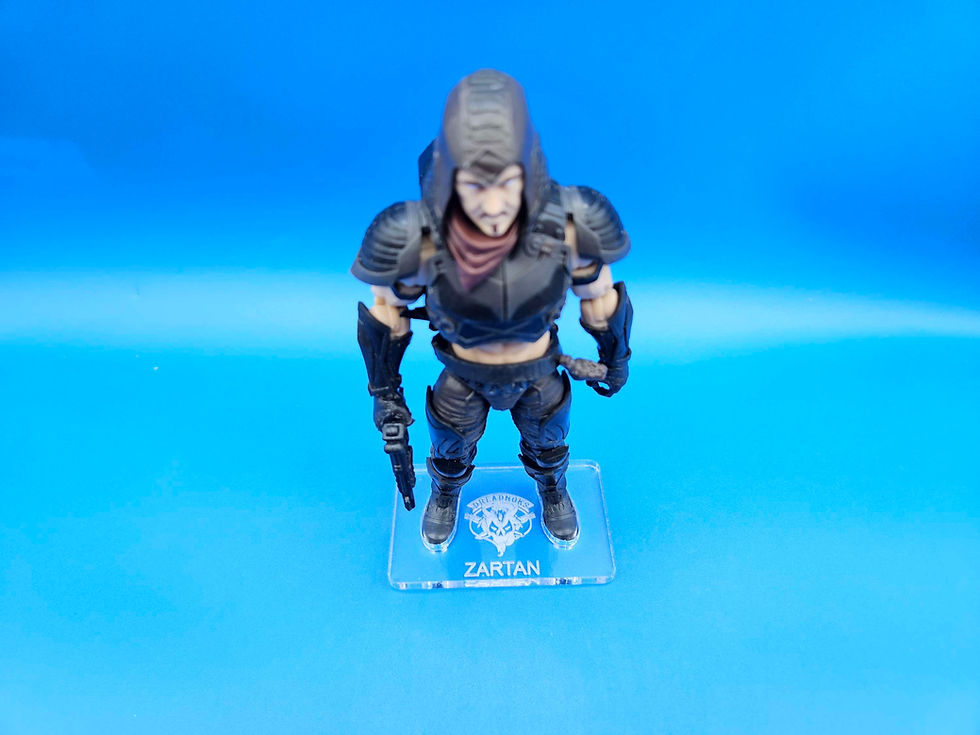 Thumbnail: Zartan Acrylic Square Base,  New Design