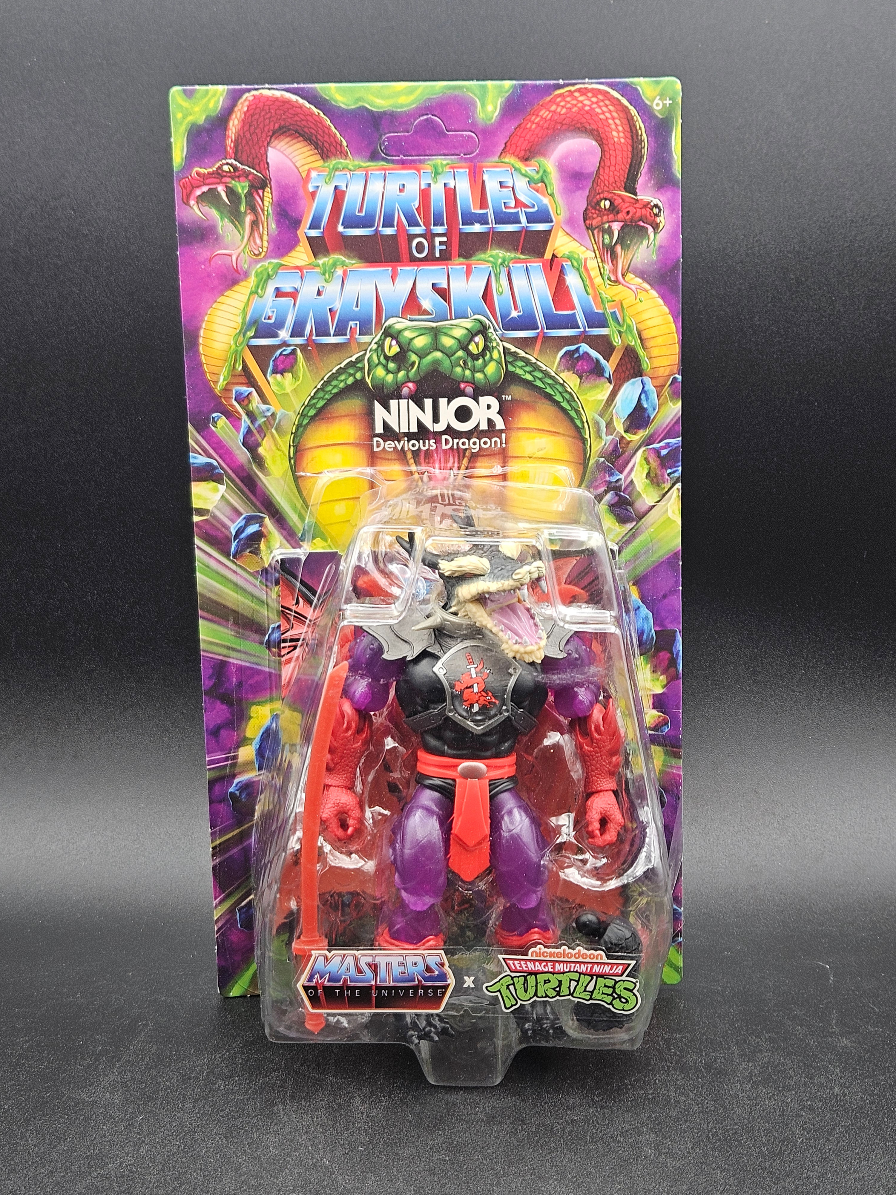 Turtles of Grayskull Ninjor TMNT MOTU Origins 6" Action Figure M.I.B 