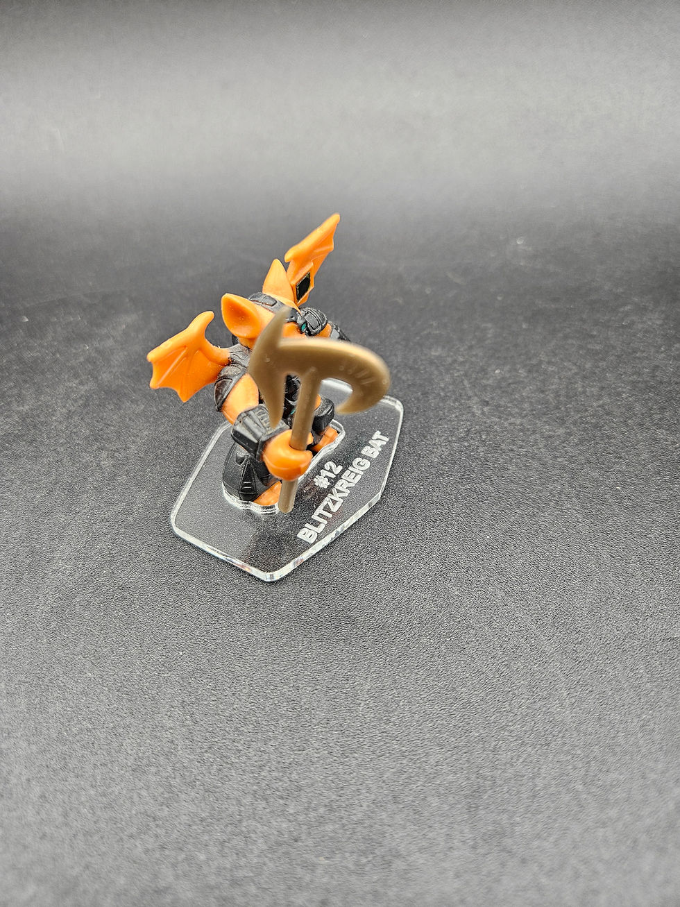 Thumbnail: Battle Beasts #12 Blitzkreig Bat Acrylic Base *** No Toy Included ***