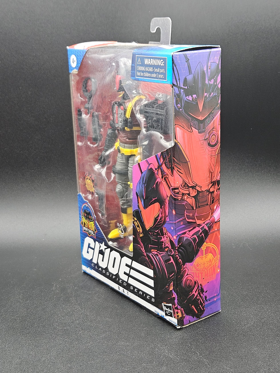 Thumbnail: G.I. Joe Classified Python Patrol B.A.T. #41 M.I.B 