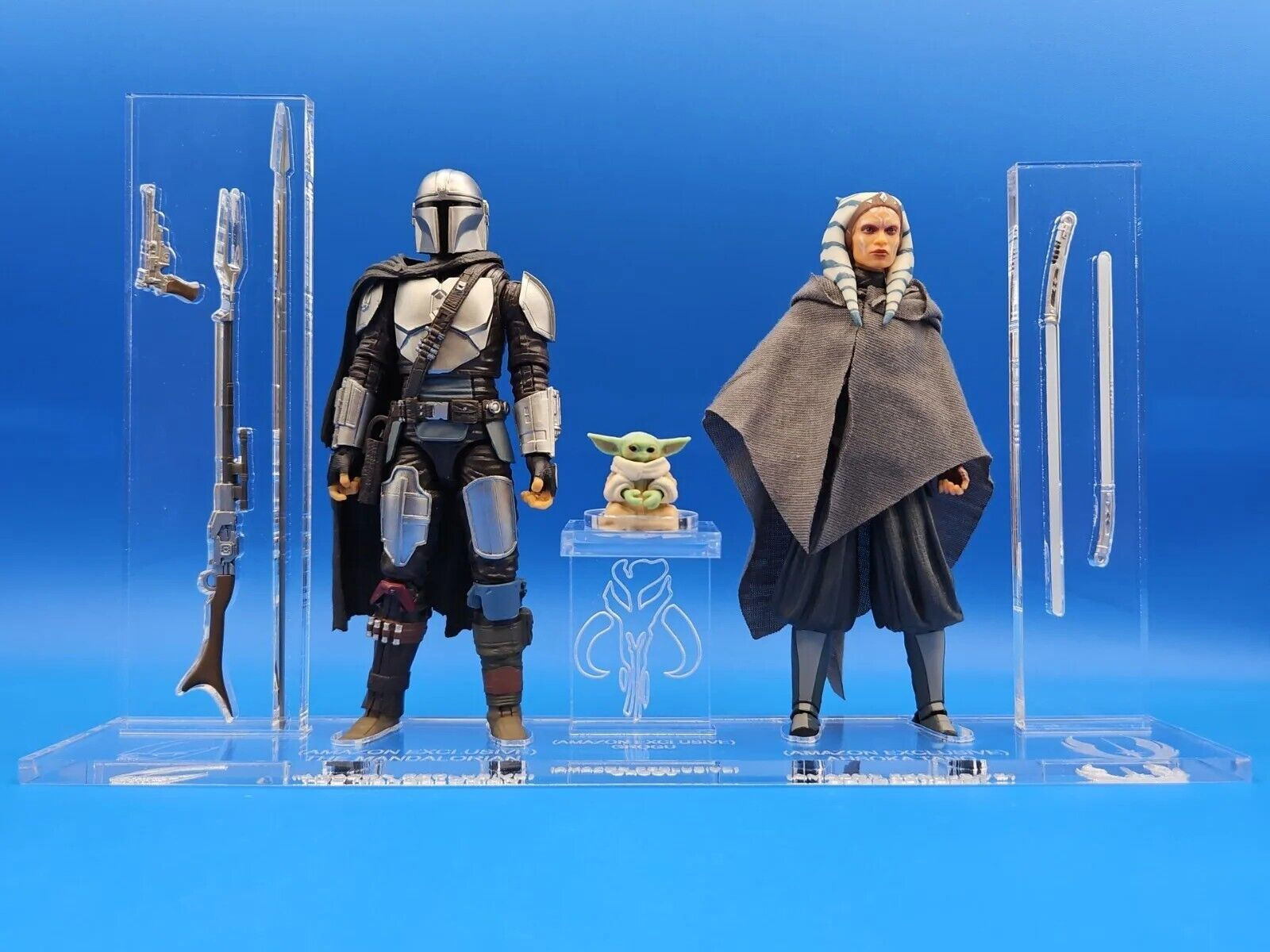 Mandalorian Tano & Grogu Amazon Exclusive 3 pack
