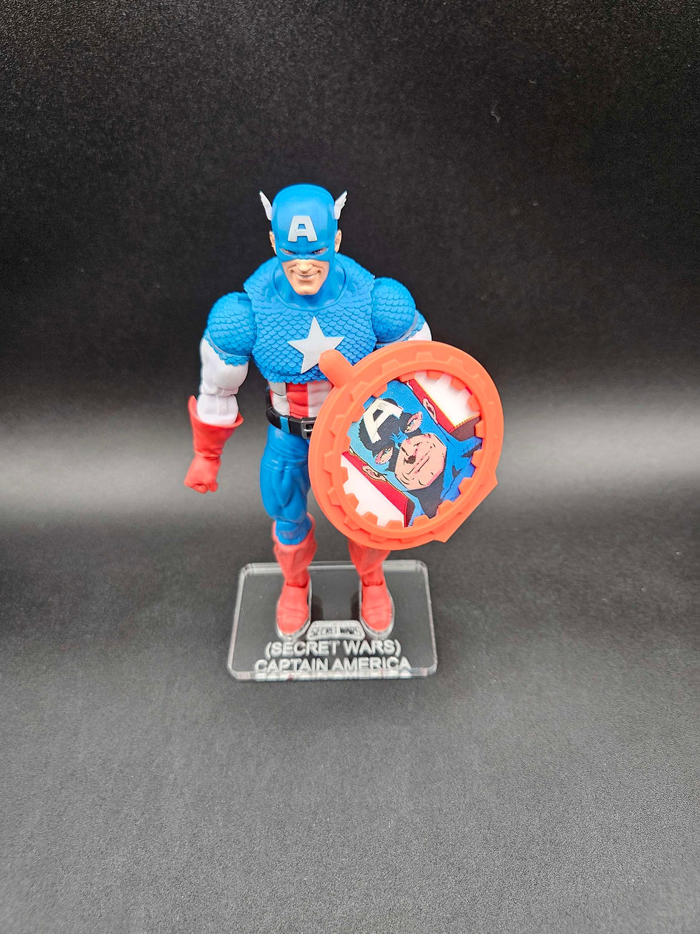 Thumbnail: Secret Wars 40th Captain America (Secret Wars) Acrylic Base