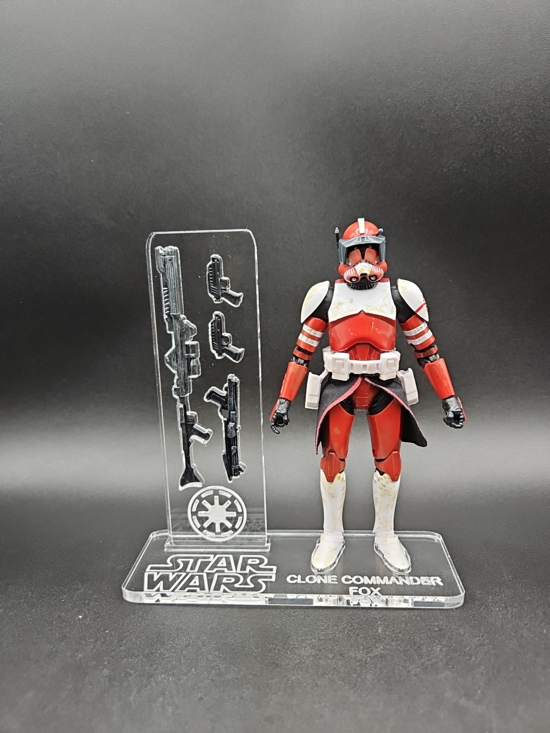 Clone Commander Fox Acrylic Base Set
