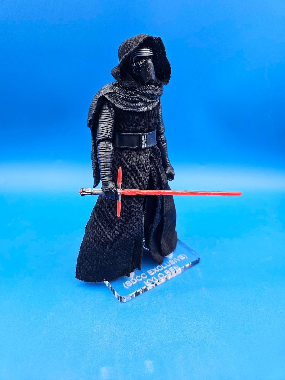 Thumbnail: Kylo Ren (SDCC Exclusive)  Black Series acrylic bases 