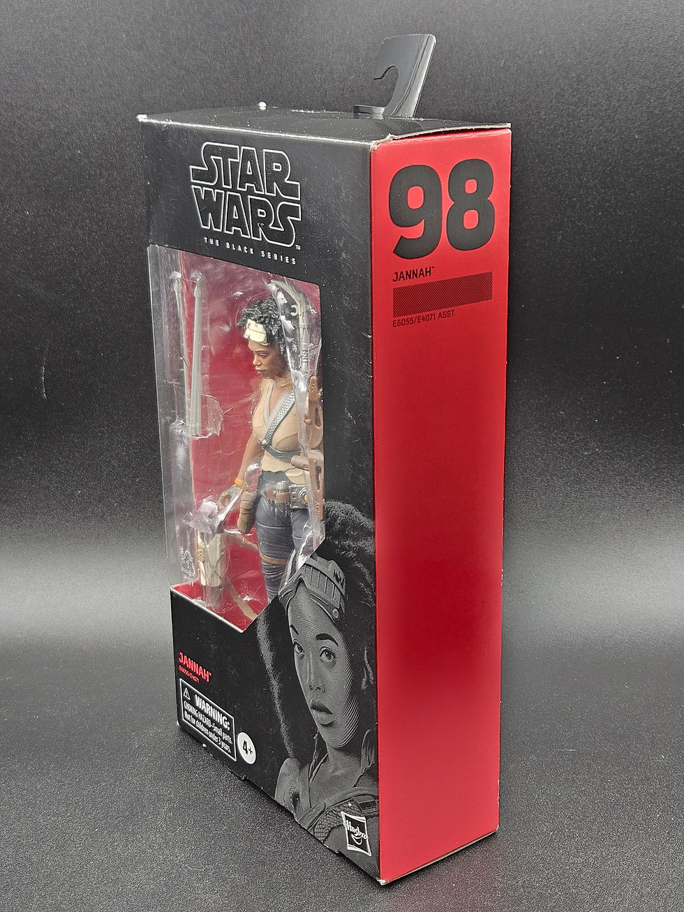 Thumbnail: Star Wars Black Series Jannah #98 M.I.B 
