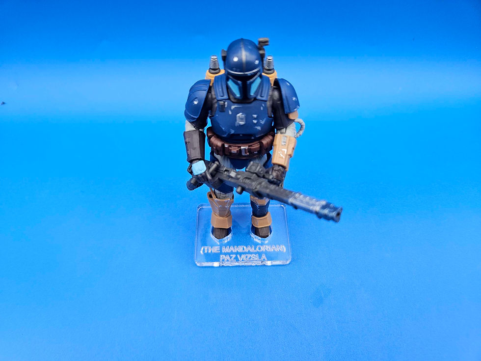 Thumbnail: Paz Vizsla (The Mandalorian) Acrylic Base (A),  Vintage Collection 3.75 