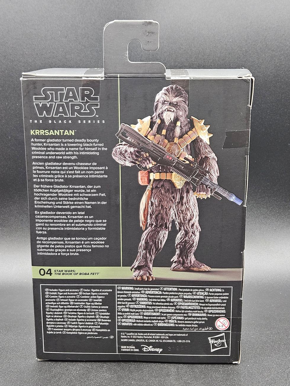 Μικρογραφία: Star Wars Black Series Krrsantan (Book Of Boba Fett) #04 M.I.B 