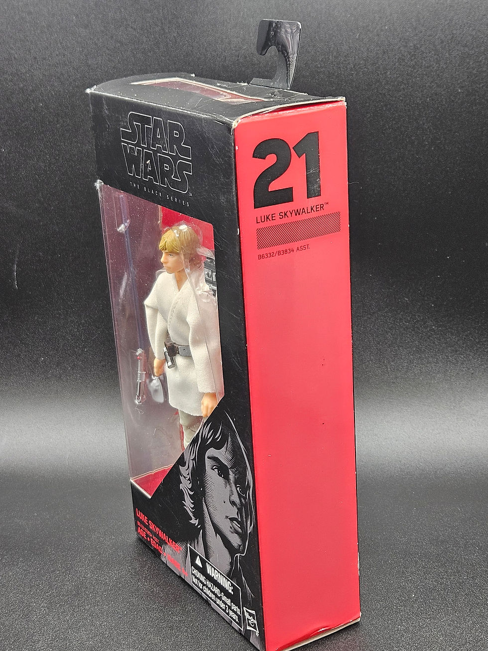 サムネイル： Star Wars The Black Series Luke Skywalker #21 M.I.B 