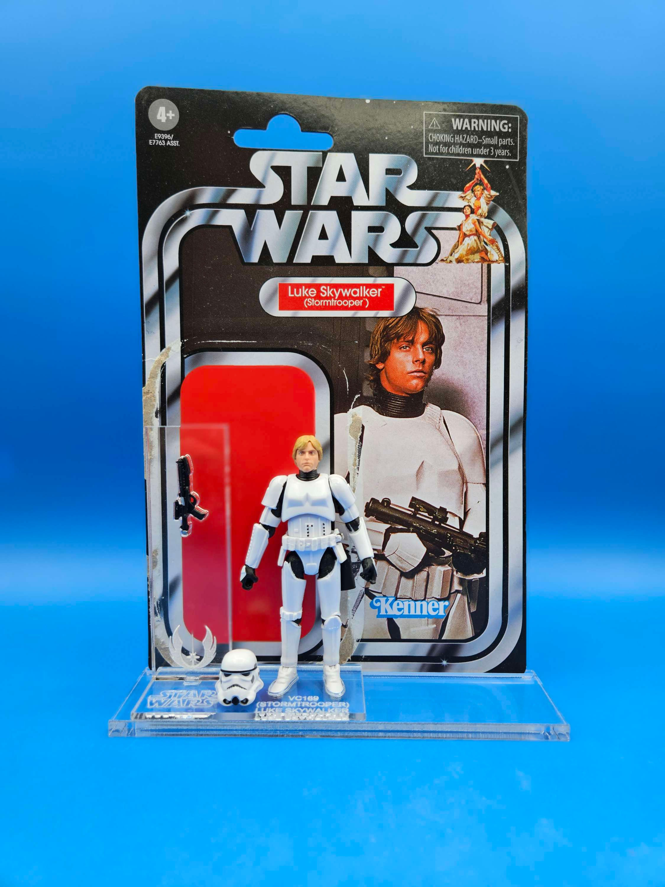 Luke Skywalker (Stormtrooper) VC169 Acrylic Base Set--' Backer Base SOLD Sep.