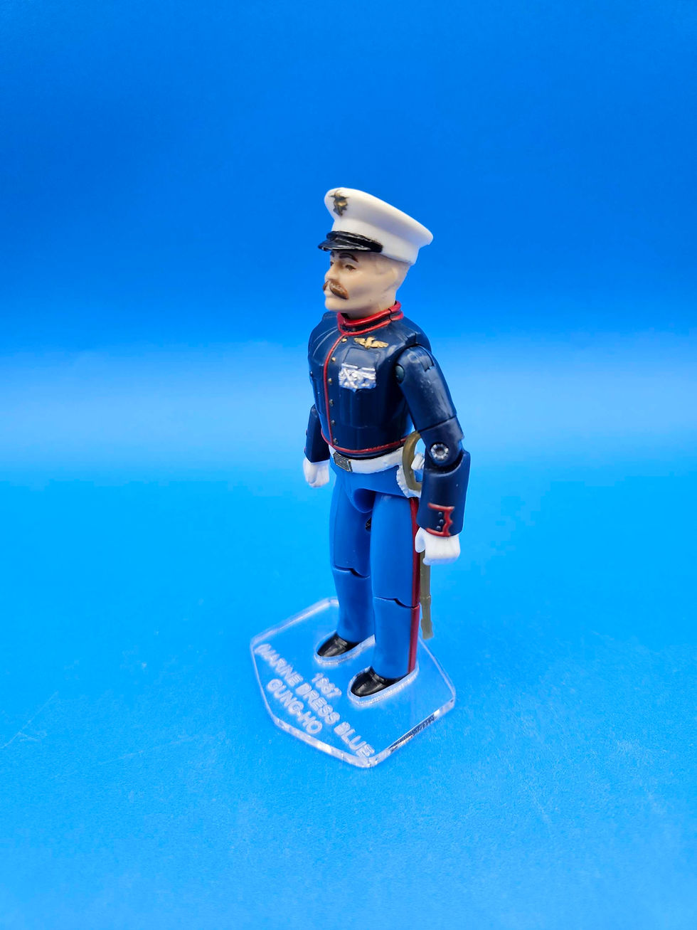 Thumbnail: Gung-Ho (Marine Dress Blue) V2 1987 Acrylic Base 
