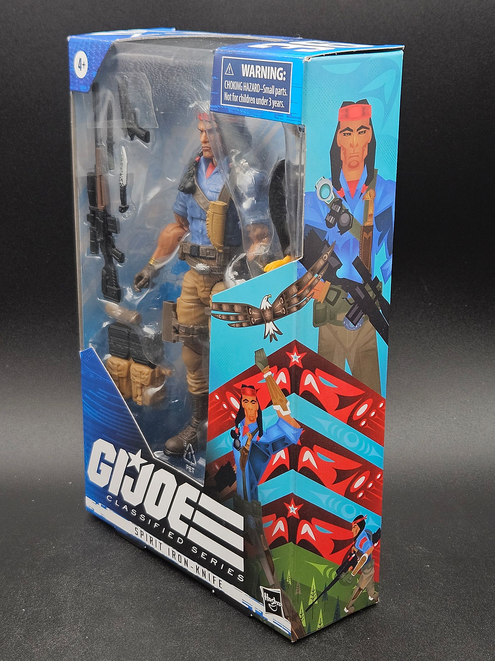 Miniature : G.I. Joe Classified Series Spirit Iron Knife #36 M.I.B 
