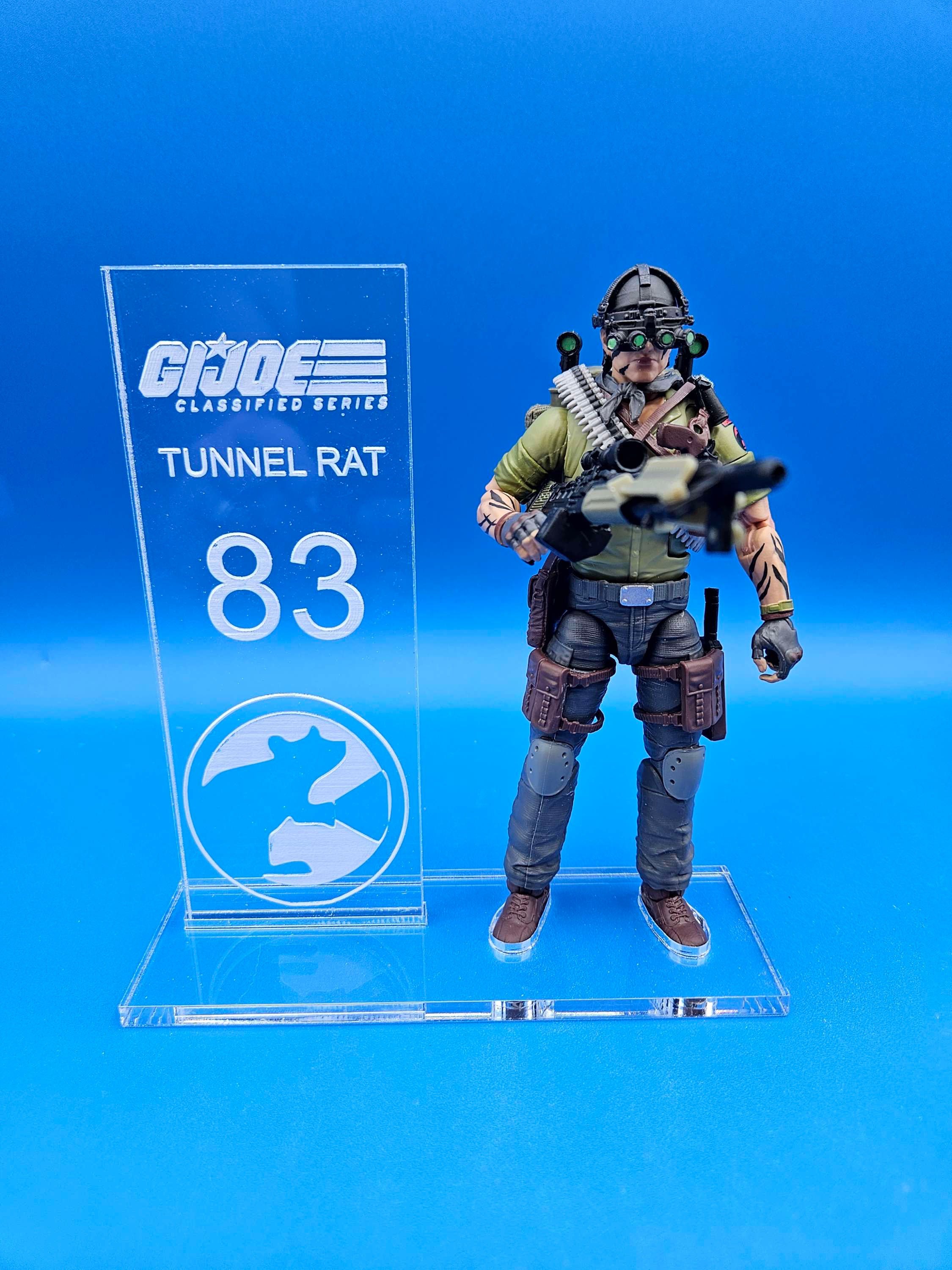 Tunnel Rat Acrylic Name Plate 