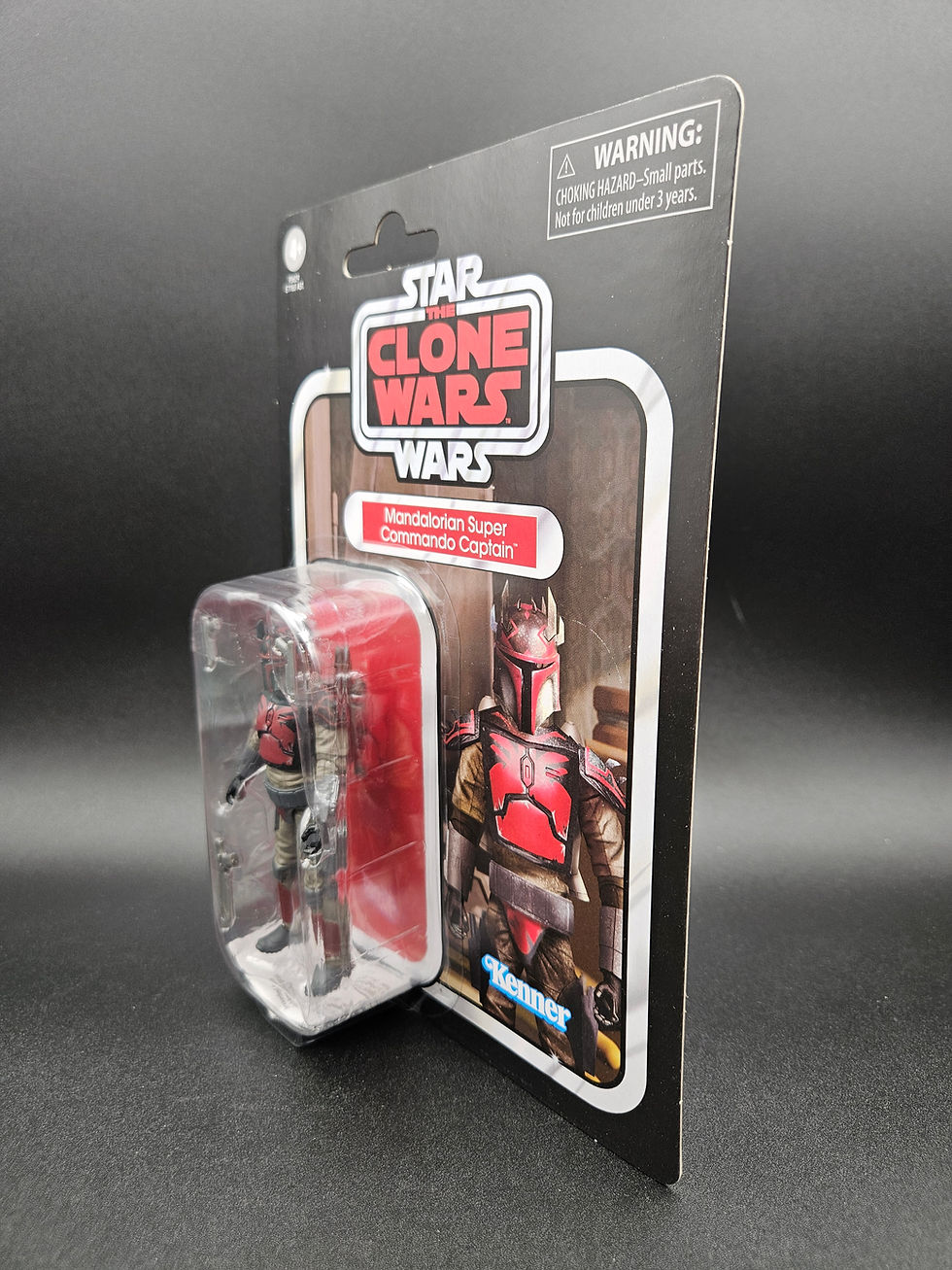 Miniatura: New/Sealed STAR WARS VINTAGE COLLECTION MANDALORIAN SUPER COMMANDO CAPTAIN VC246