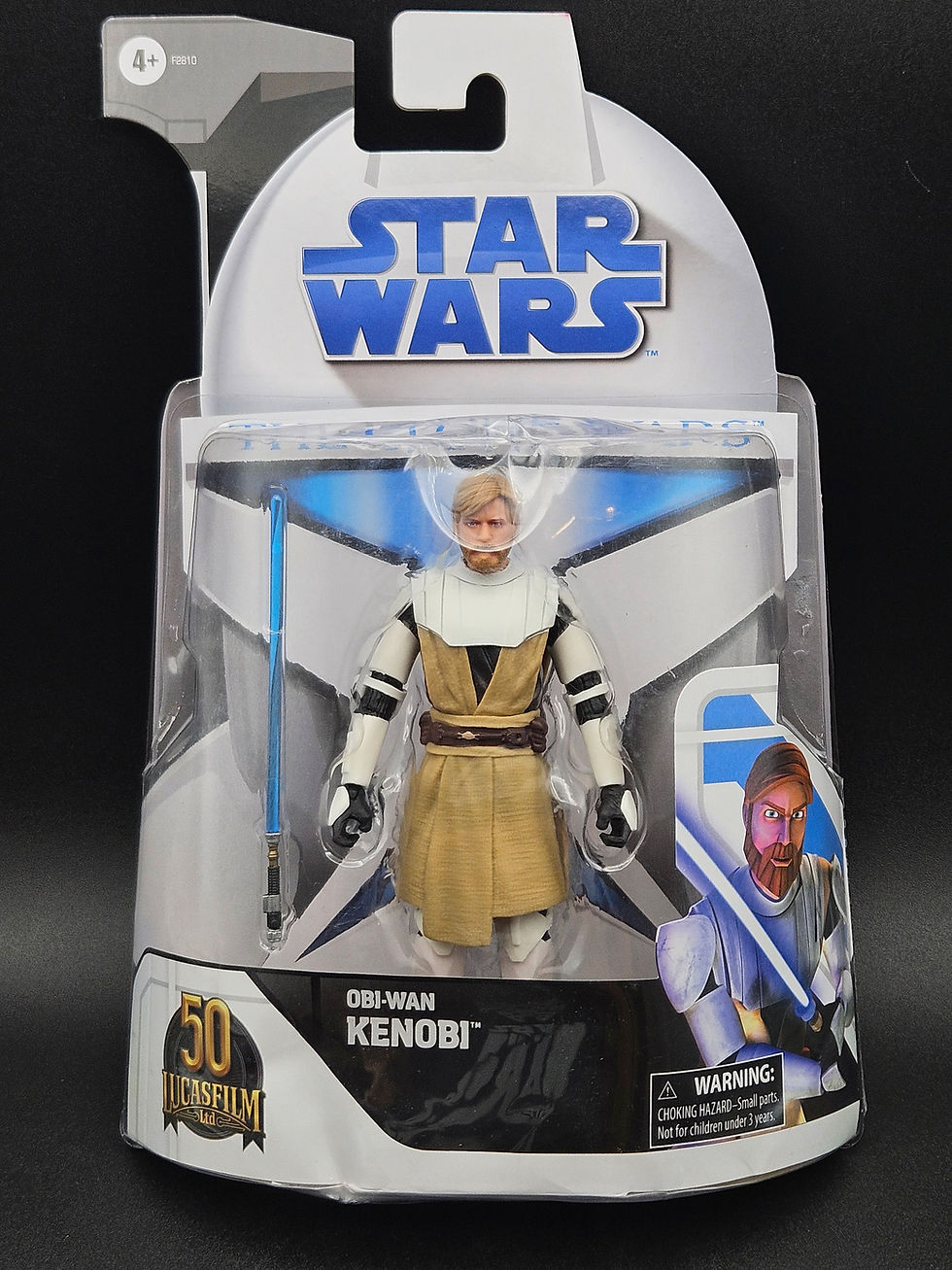 Miniaturbild: 2021 New/Sealed Star Wars Black Series 50th Clone Wars Obi-Wan Kenobi 6"