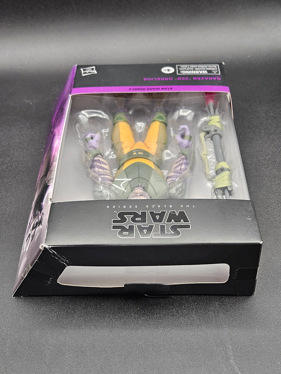 縮圖：New/Sealed STAR WARS Black Series Garazeb “Zeb” Orrelios Rebels Deluxe #01