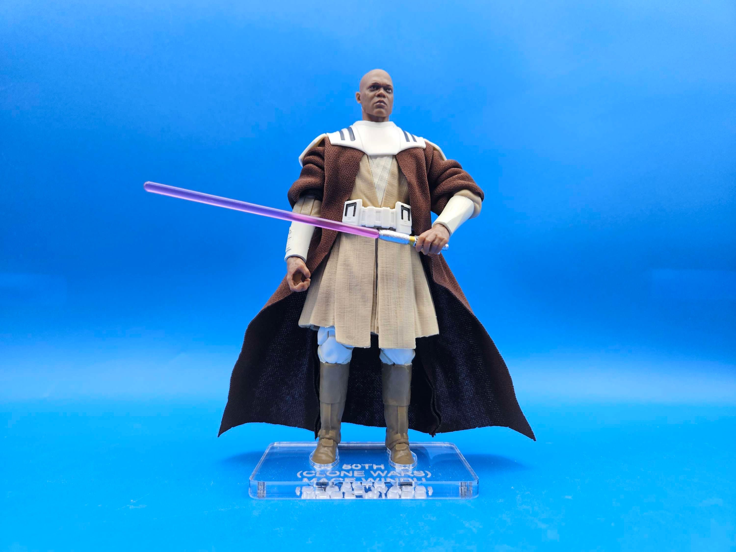 Mace Windu 50th (Clone Wars) Acrylic Base