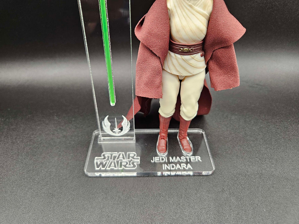 縮圖：Jedi Master Indara #05 Acrylic Base Set ***NO Toy Included**