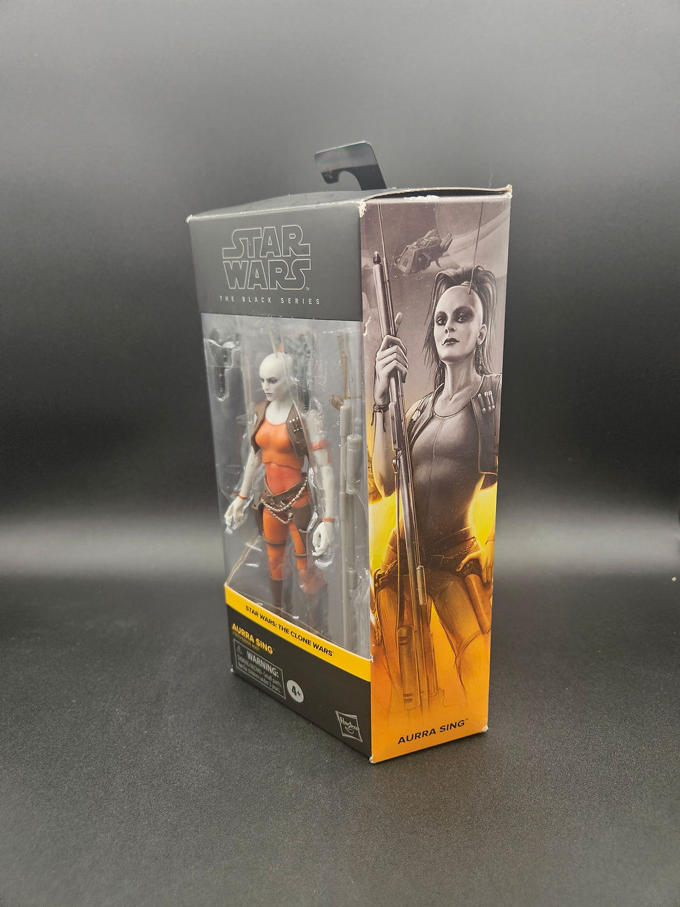 サムネイル： Star Wars Black Series Aurra Sing (The Clone Wars) #08 M.I.B 