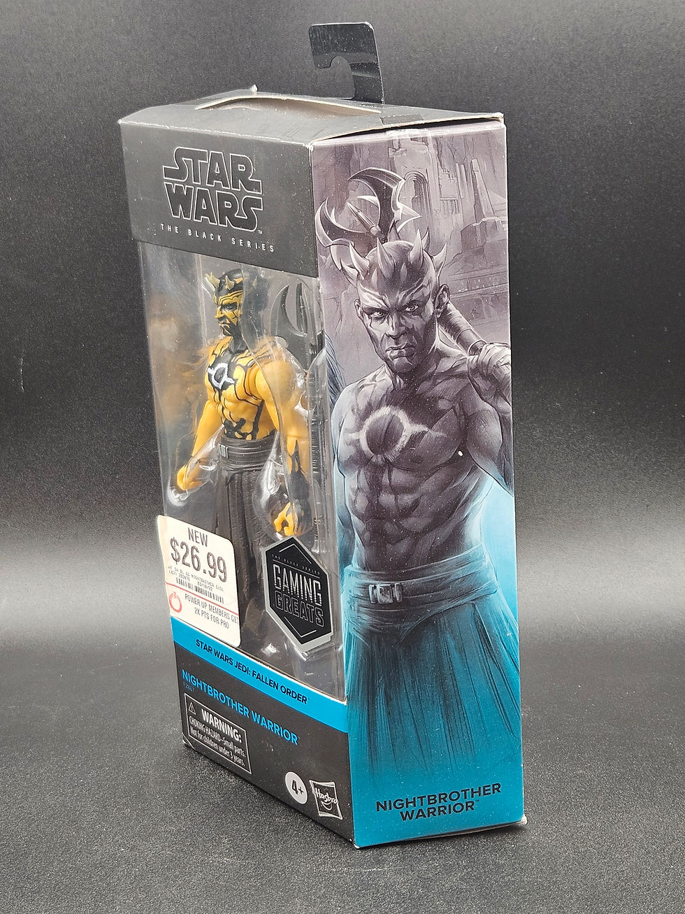 Thumbnail: Star Wars Black Series Nightbrother Warrior (Jedi Fallen Order) #05 M.I.B 