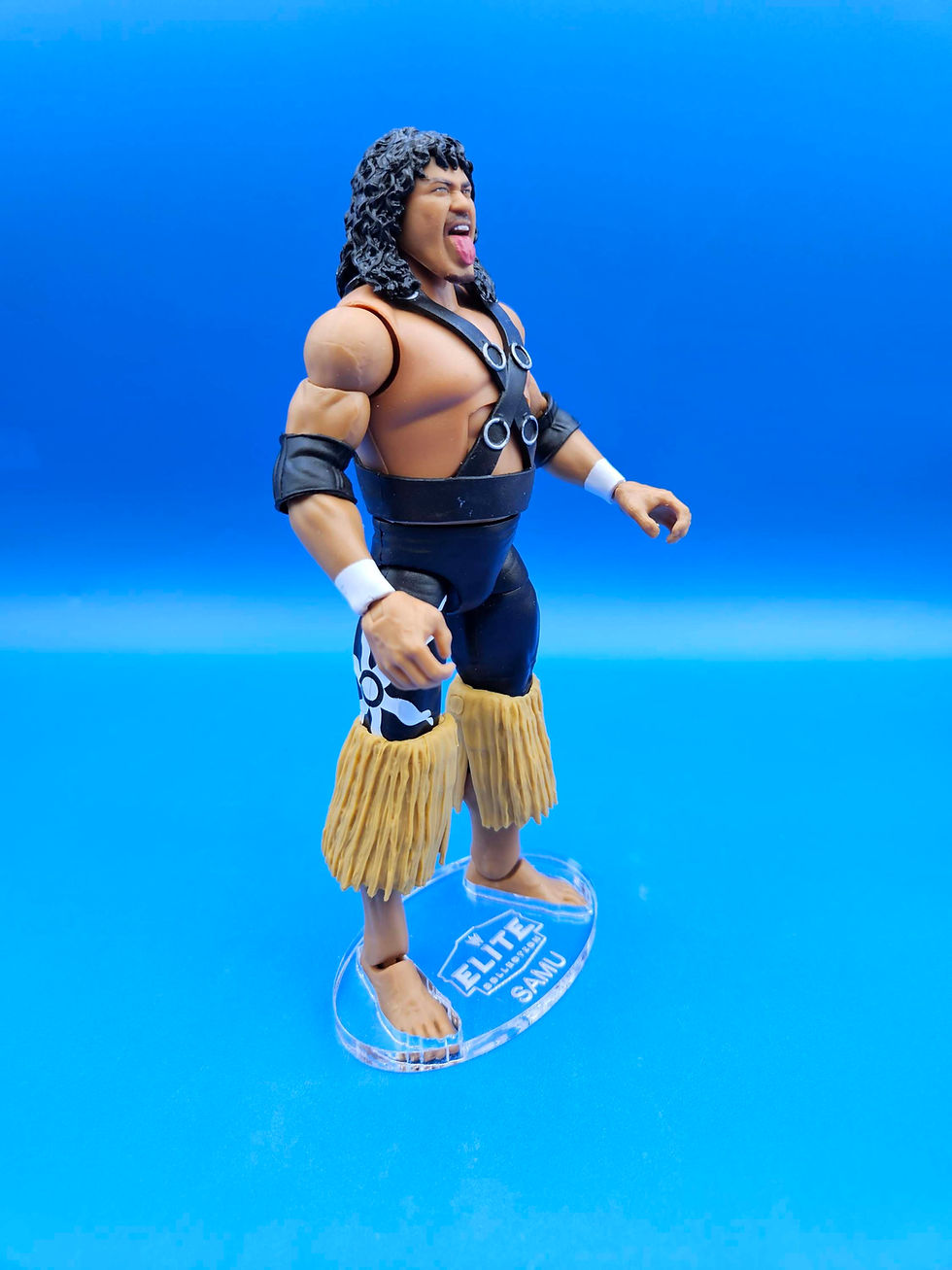 サムネイル： WWE Elite Series 18 Samu Acrylic Base