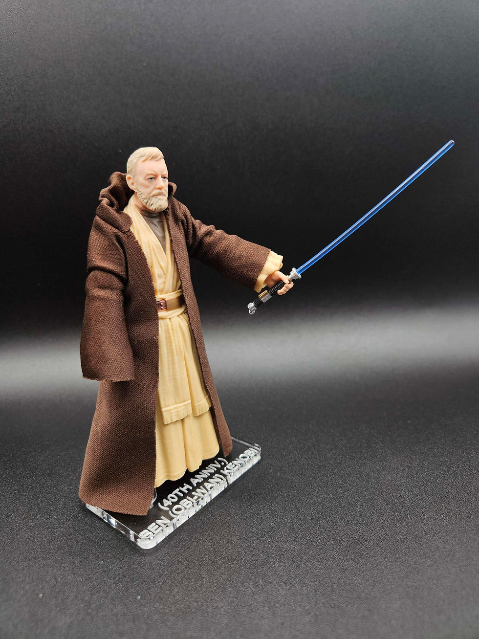 縮圖：Ben (Obi-Wan) Kenobi (40TH Anniv.)🔥 Acrylic Base 🔥NO Toy Included