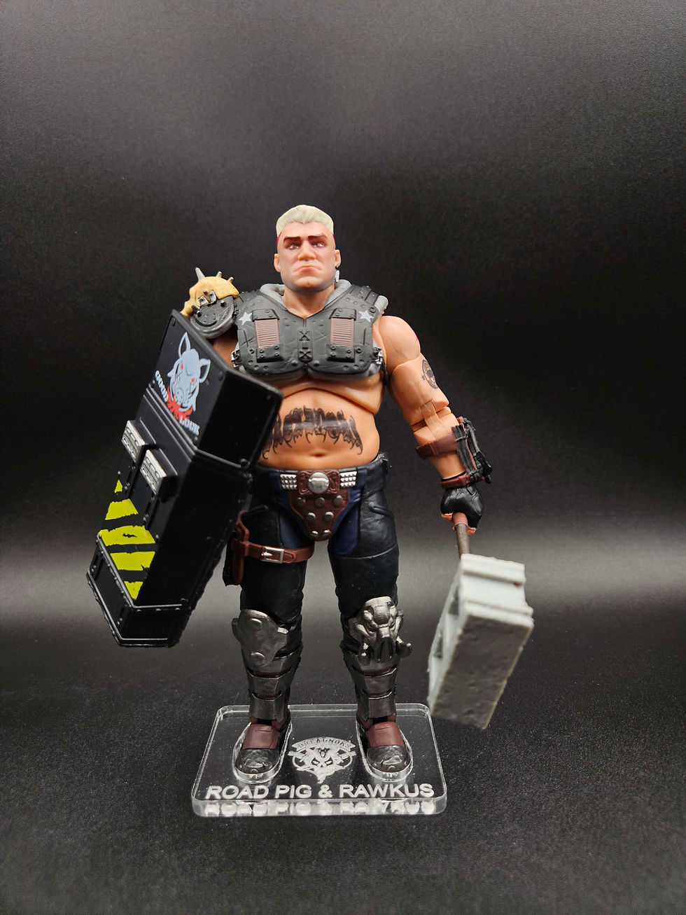 Miniature :  Road Pig Acrylic Base