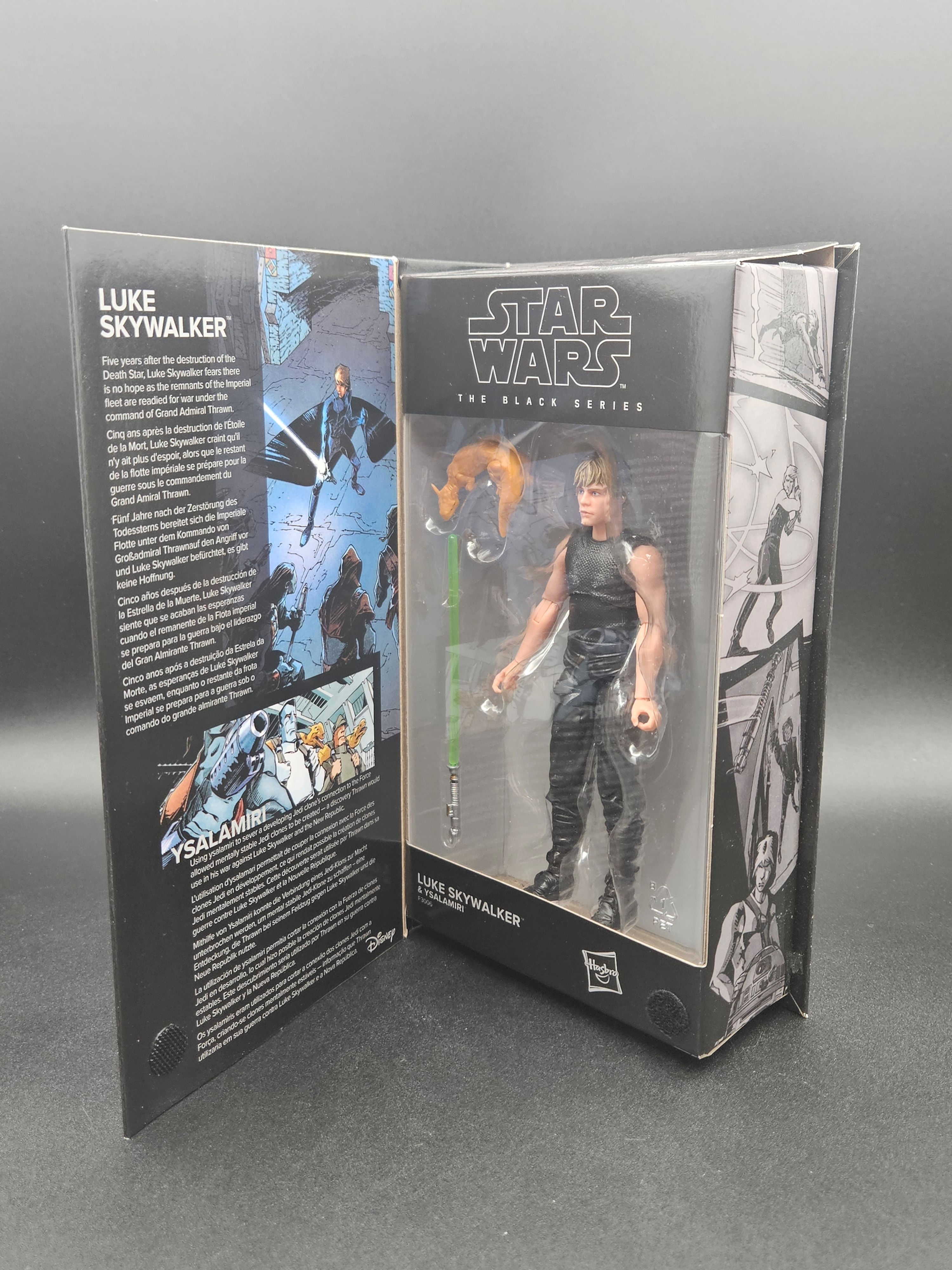 Star Wars Black Series Heir To The Empire Luke Skywalker & Ysalamiri M.I.B 
