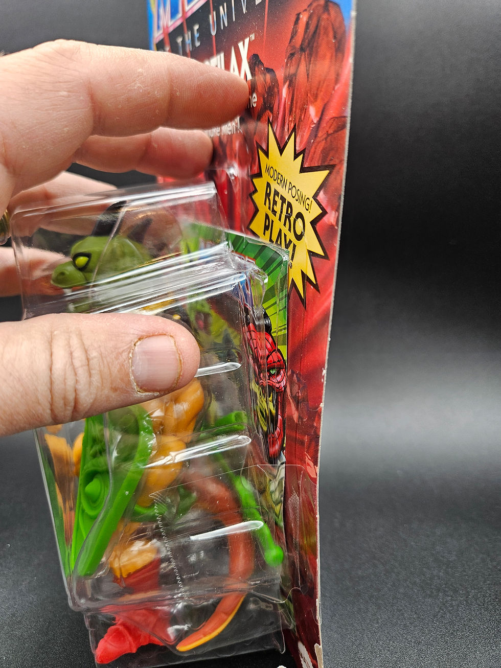 サムネイル： Masters of the Universe Origins Turtles of Grayskull Reptilax M.I.B