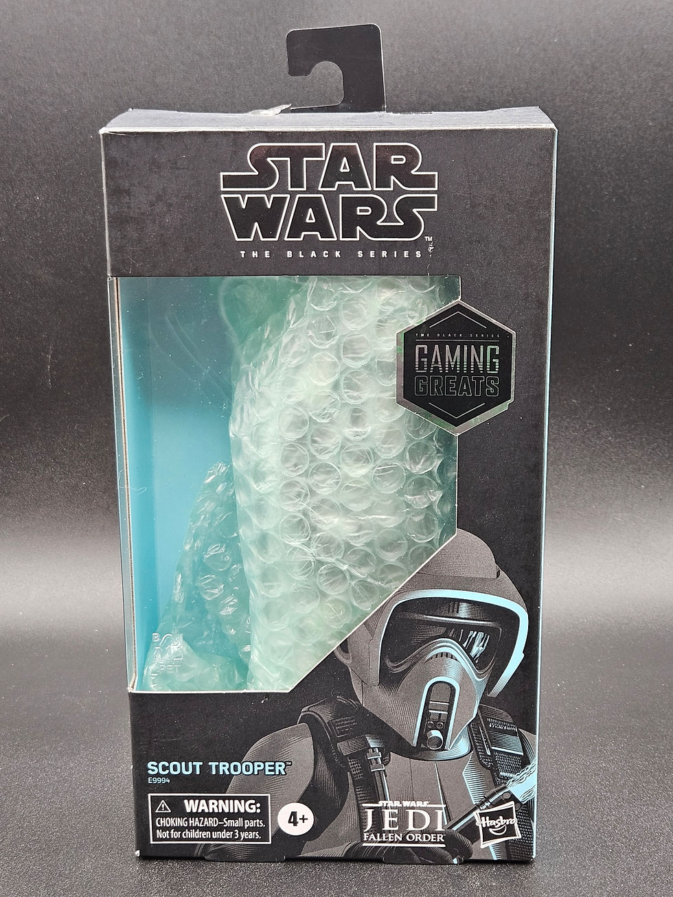 Miniature : Star Wars Black Series Gaming Greats TROOPER (Fallen Order) M.I.B 