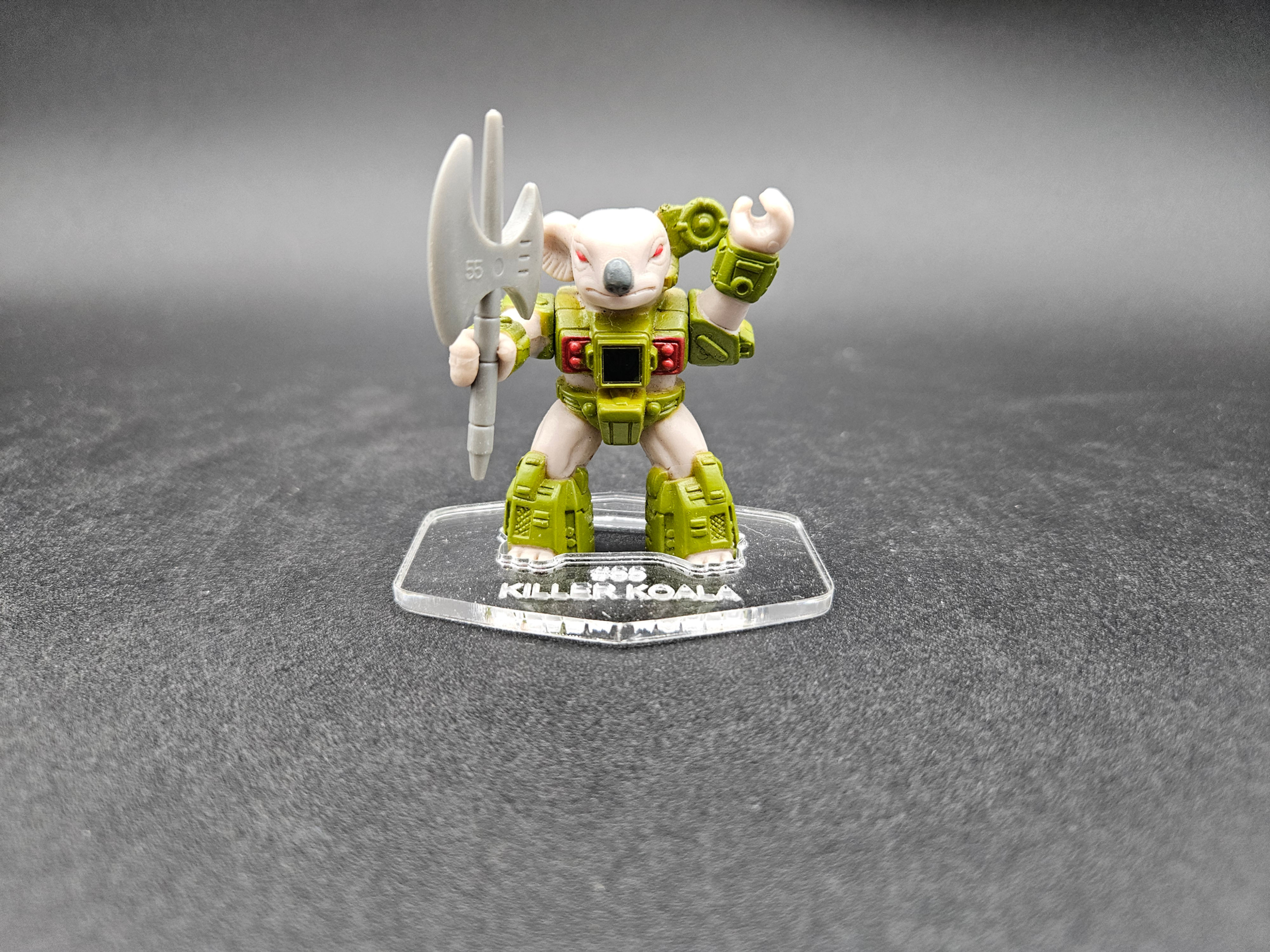 Battle Beasts #55 Killer Koala Acrylic Base *** No Toy Included ***