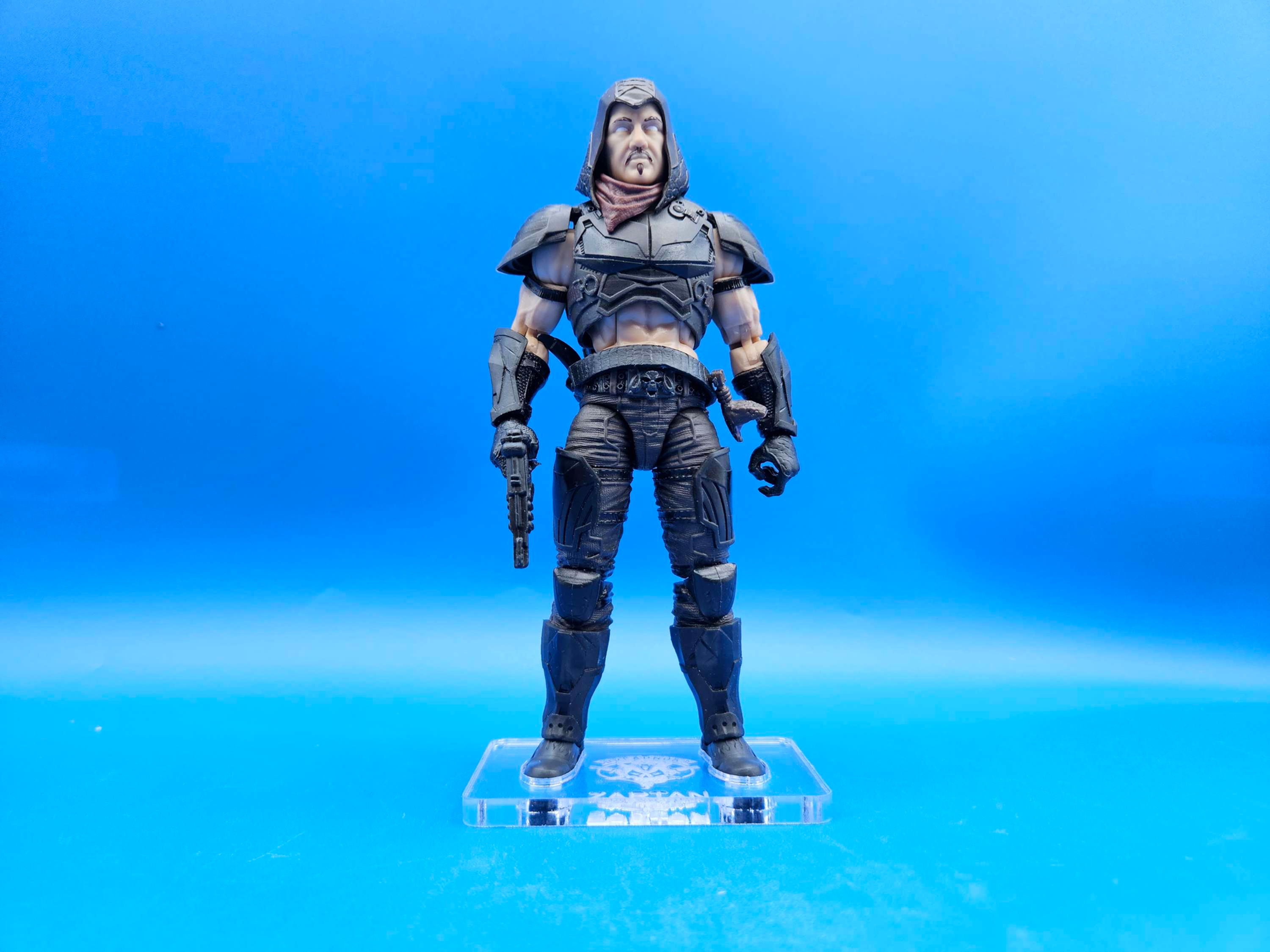 Zartan Acrylic Square Base, New Design