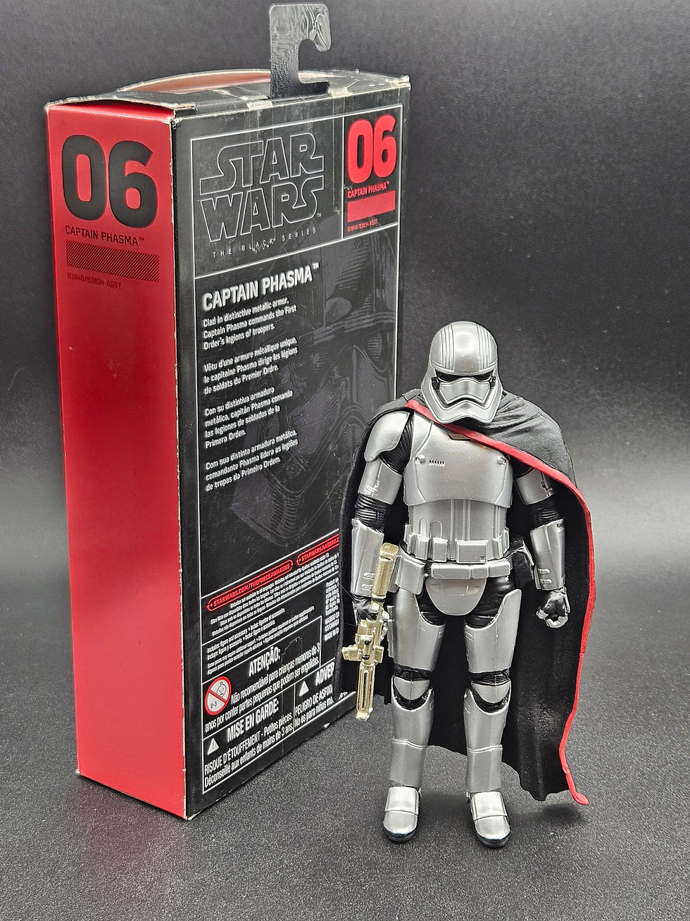 Thumbnail: Star Wars Black Series Captain Phasma #06 M.I.B 