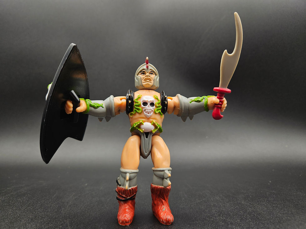 Miniatura: 1984 Battle-Matic LJN/TS Advanced Dungeons & Dragons Drex Complete 