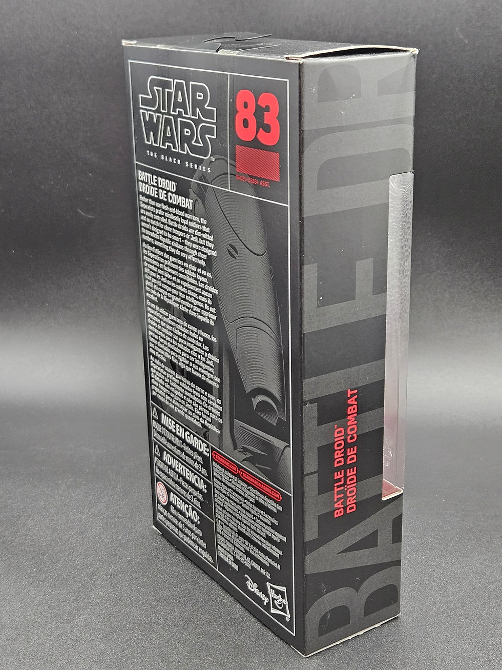 Miniature : New/Sealed Star Wars Black Series Battle Droid #83