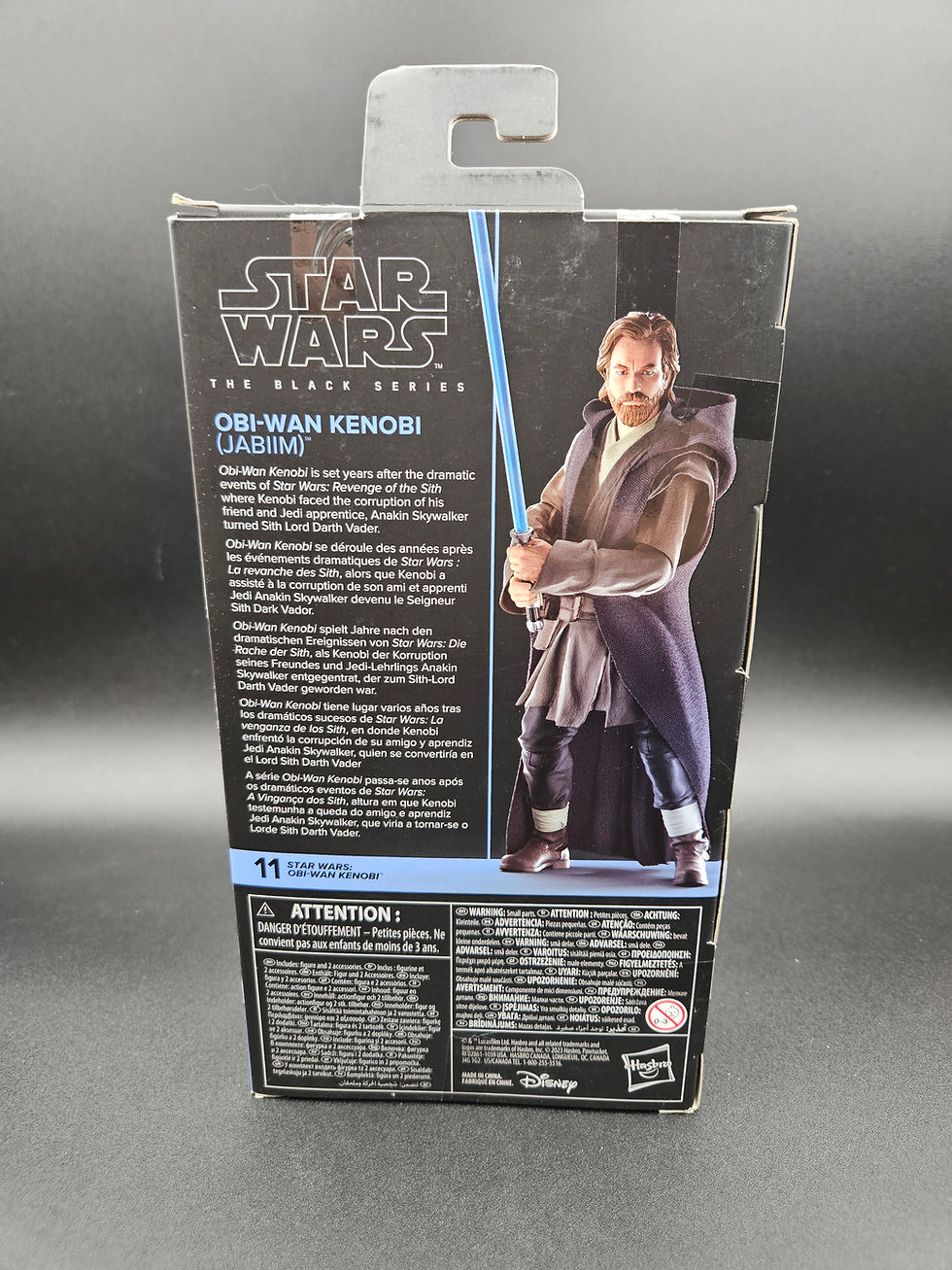 サムネイル： Star Wars The Black Series Obi-Wan Kenobi (Jabiim) #11 M.I.B 