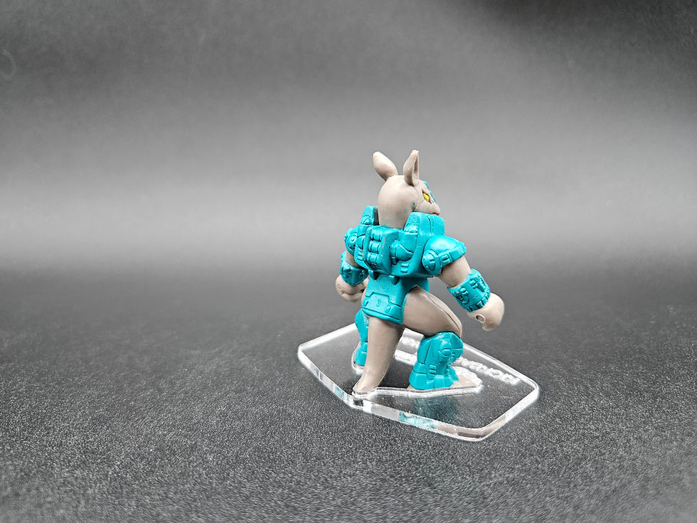 サムネイル： Battle Beasts Kickback Kangaroo #35 Acrylic Base *** No Toy Included ***