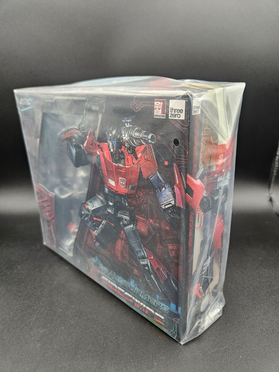 Thumbnail: Transformers Threezero MDLX Sideswipe M.I.S.B